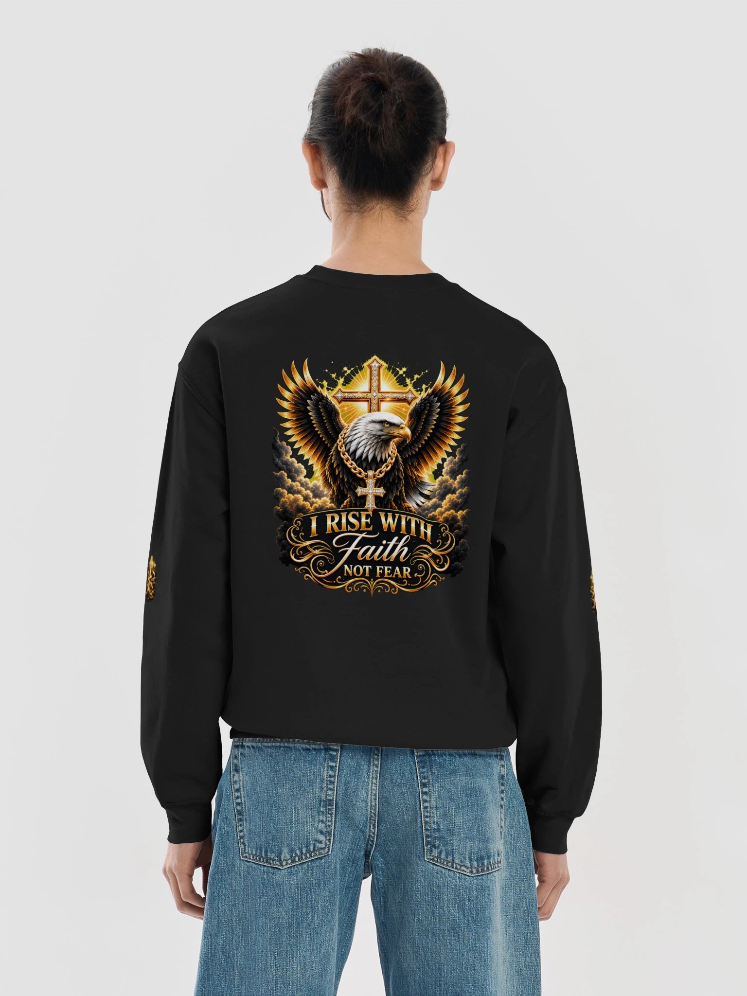 RBF I Rise With Faith Sweatshirt product image (6)