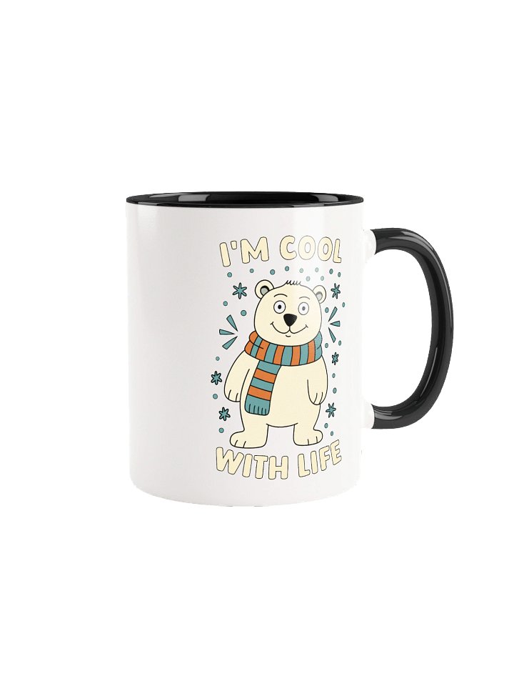 I’m Cool With Life Polar Bear Mug product image (2)