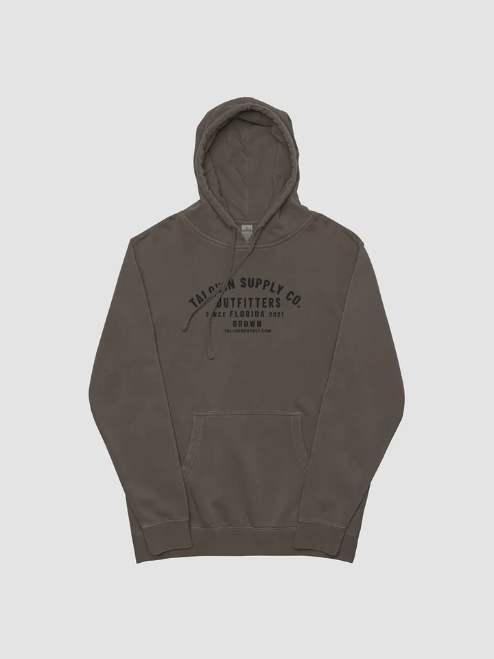 Talquin Embroidered Pigment Dyed Hoodie product image (1)