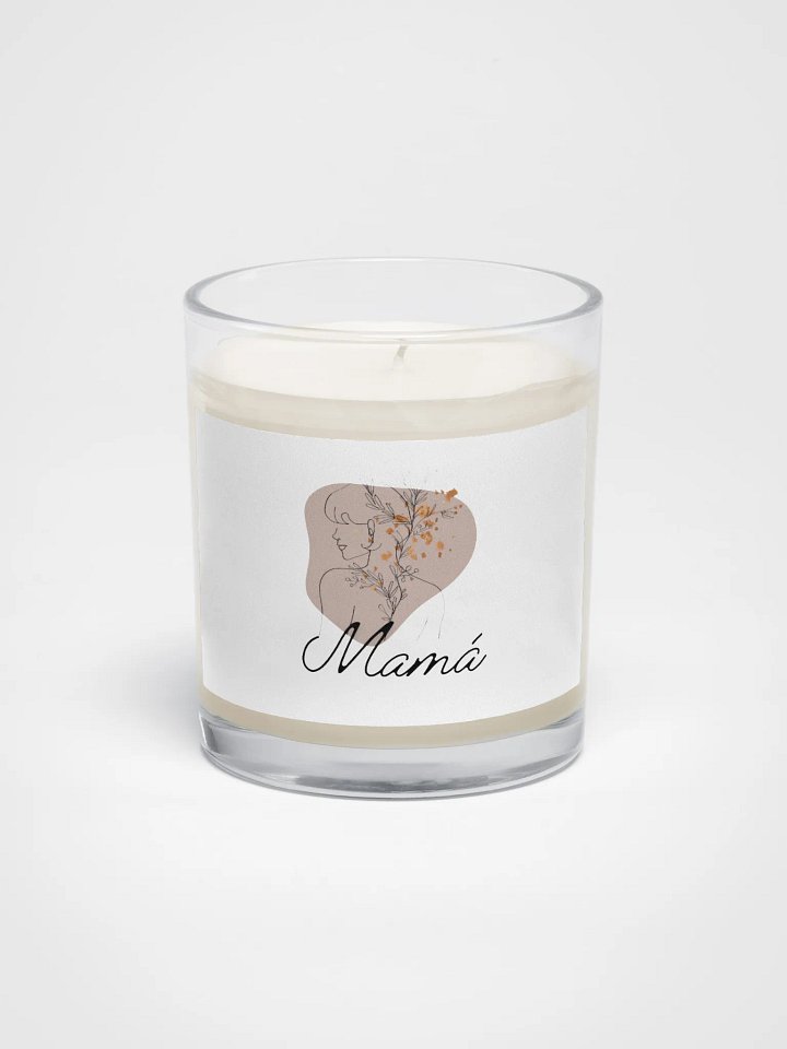 Boho Mother’s Day Mama Design LineArt Candle product image (1)