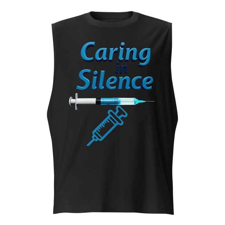 Silent Care Syringe Muscle Tank product image (1)