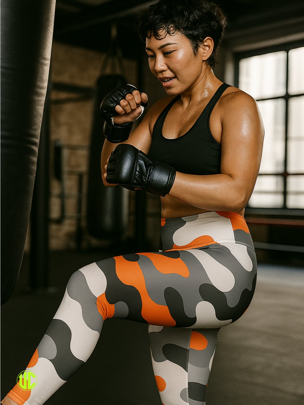 Riot – Urban Camo Women’s Leggings product image (4)