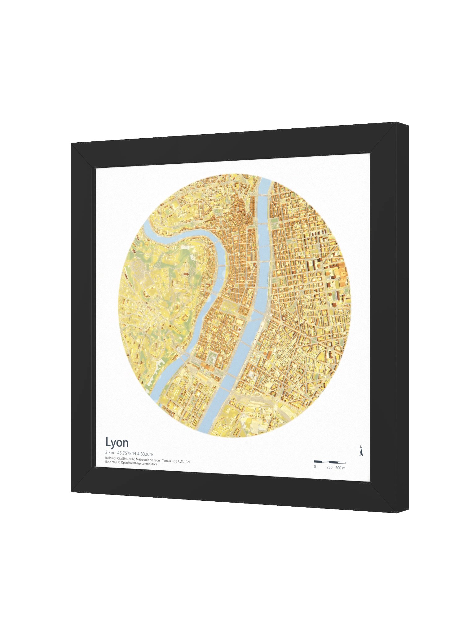 Lyon: 3D City Map product image (14)