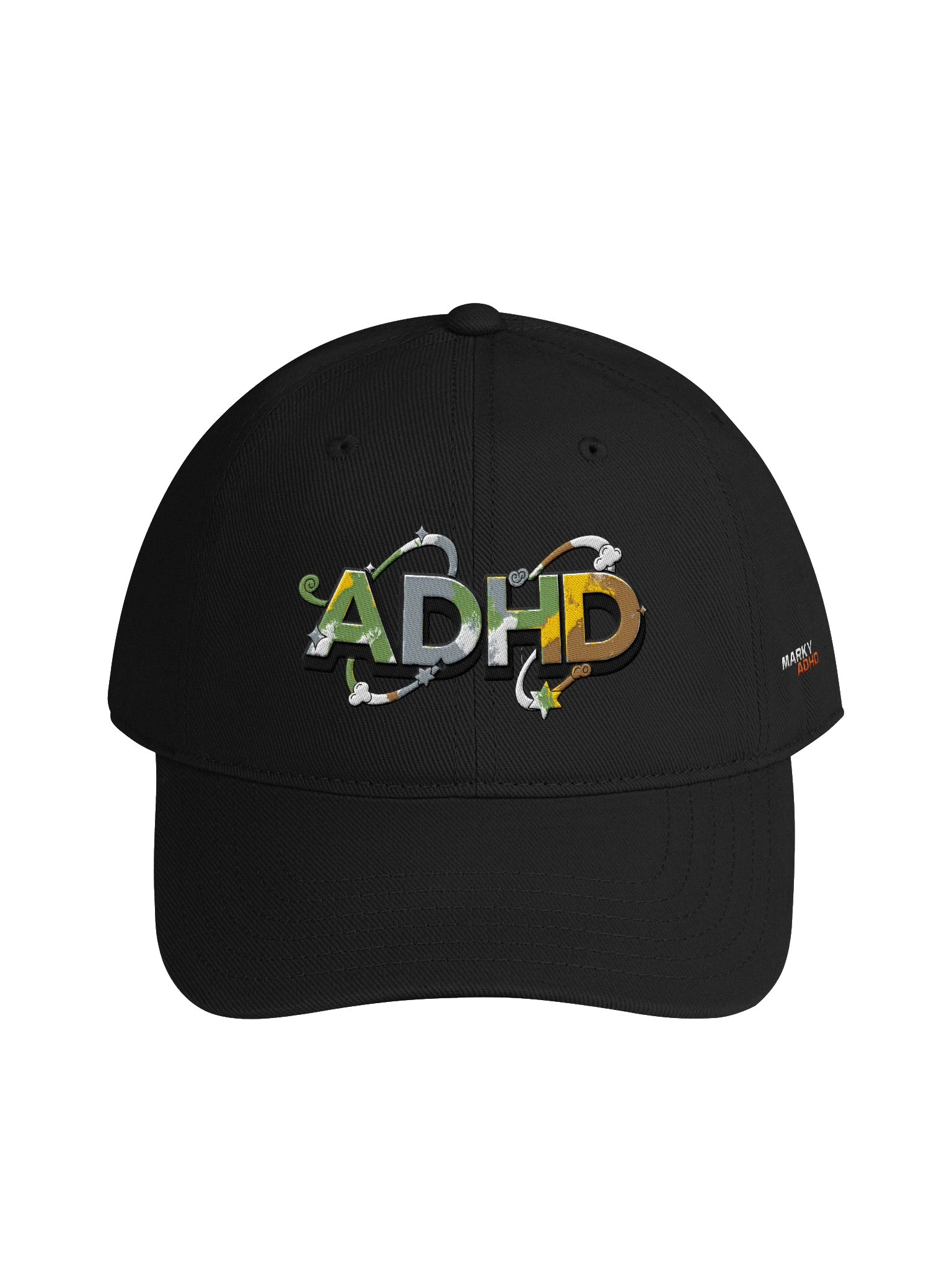 ADHD Paint-Splatter Cap product image (1)