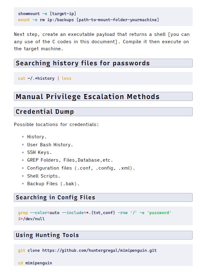 Linux Hacking Notes & Cheat Sheets | V1 product image (3)
