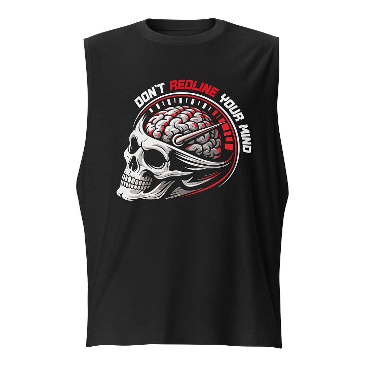 don't red line Muscle Tank product image (1)