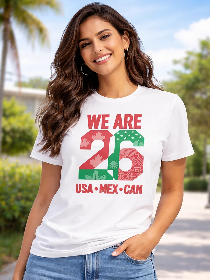 We Are 26 USA Mexico Canada Soccer Fan Shirt product image (2)