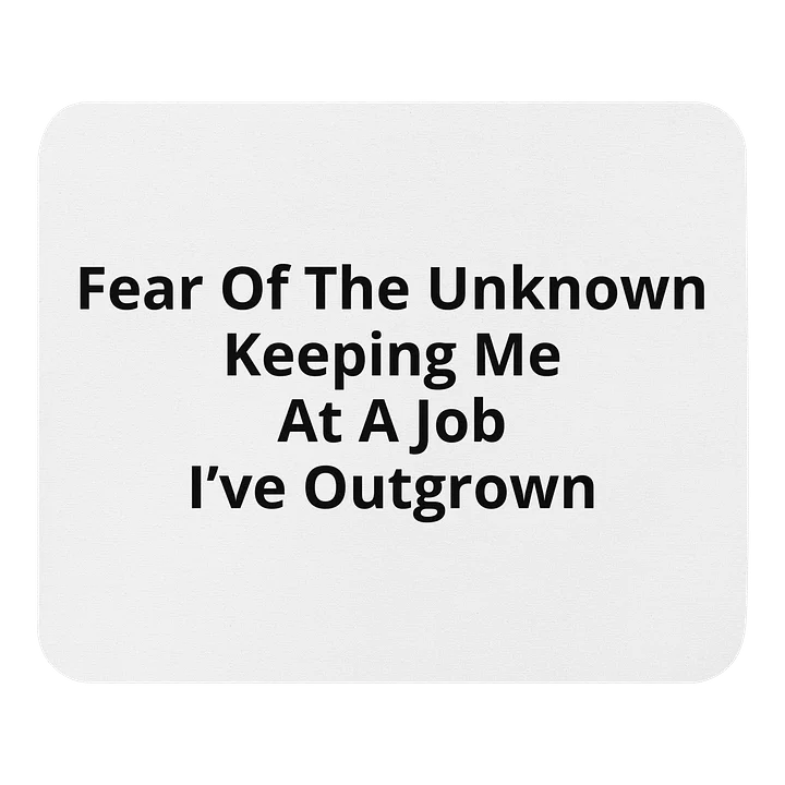 Sabado Quote Mousepad product image (1)