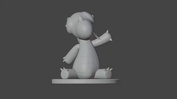 Waving Draco 1.0 3D Print File product image (2)