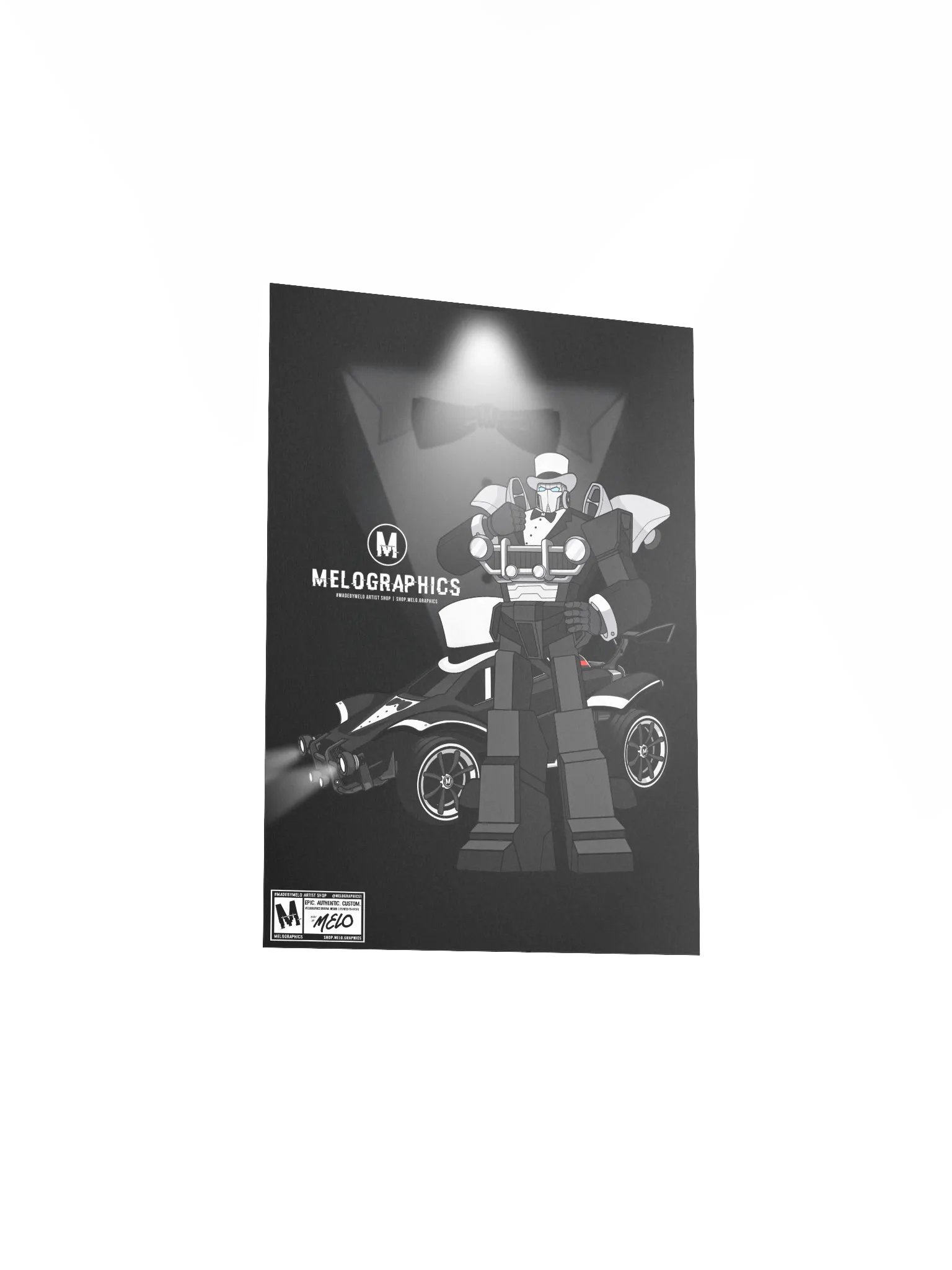 Fancy Carball Bot - Matte Poster | #MadeByMELO product image (4)