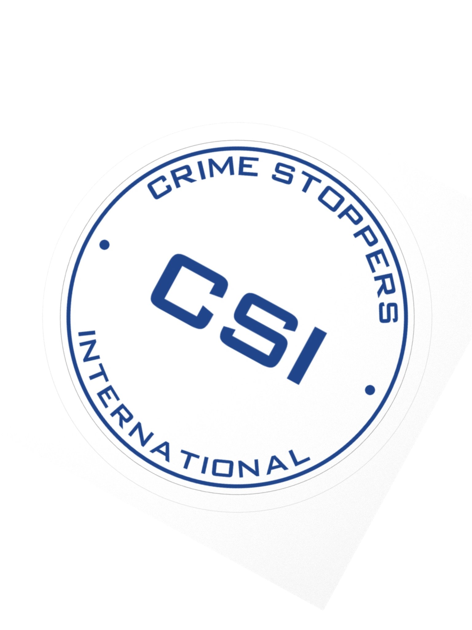 Crime Stoppers International Stickers product image (4)