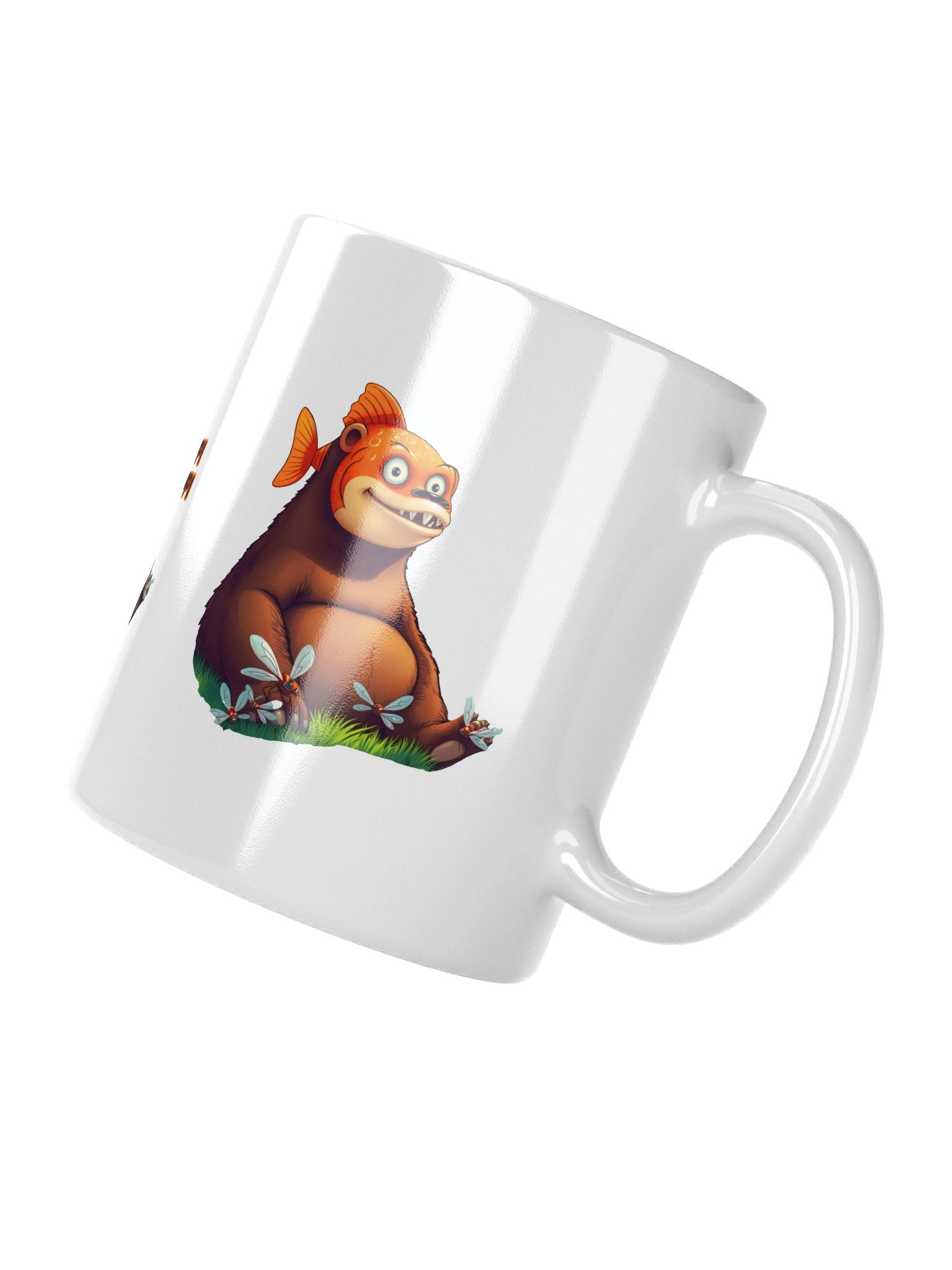 Trippi Troppi Fishbear Mug – Cartoon Brainrot product image (7)