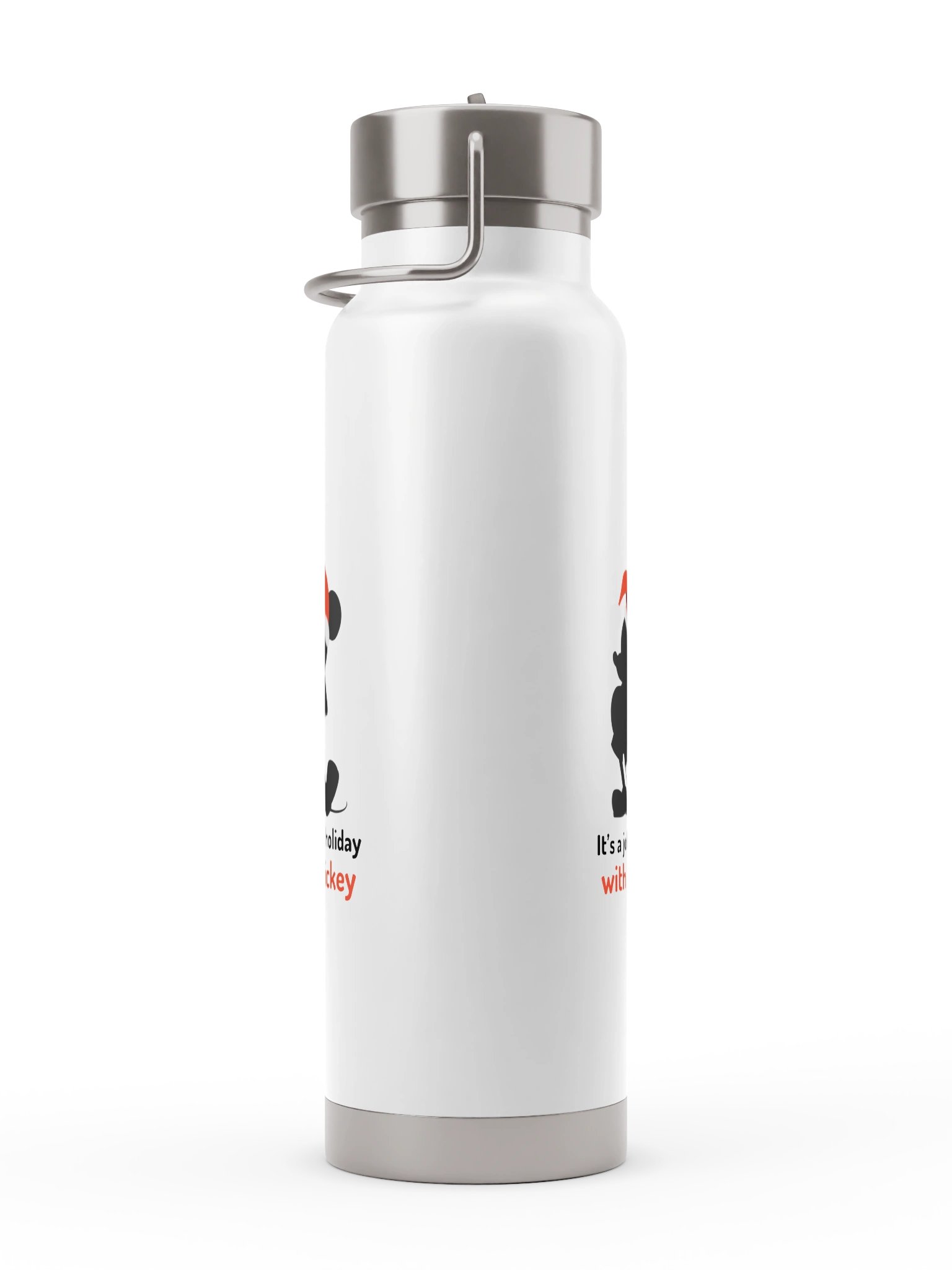 Disney Jolly Holiday with Mickey Insulated Water Bottle with Straw product image (4)