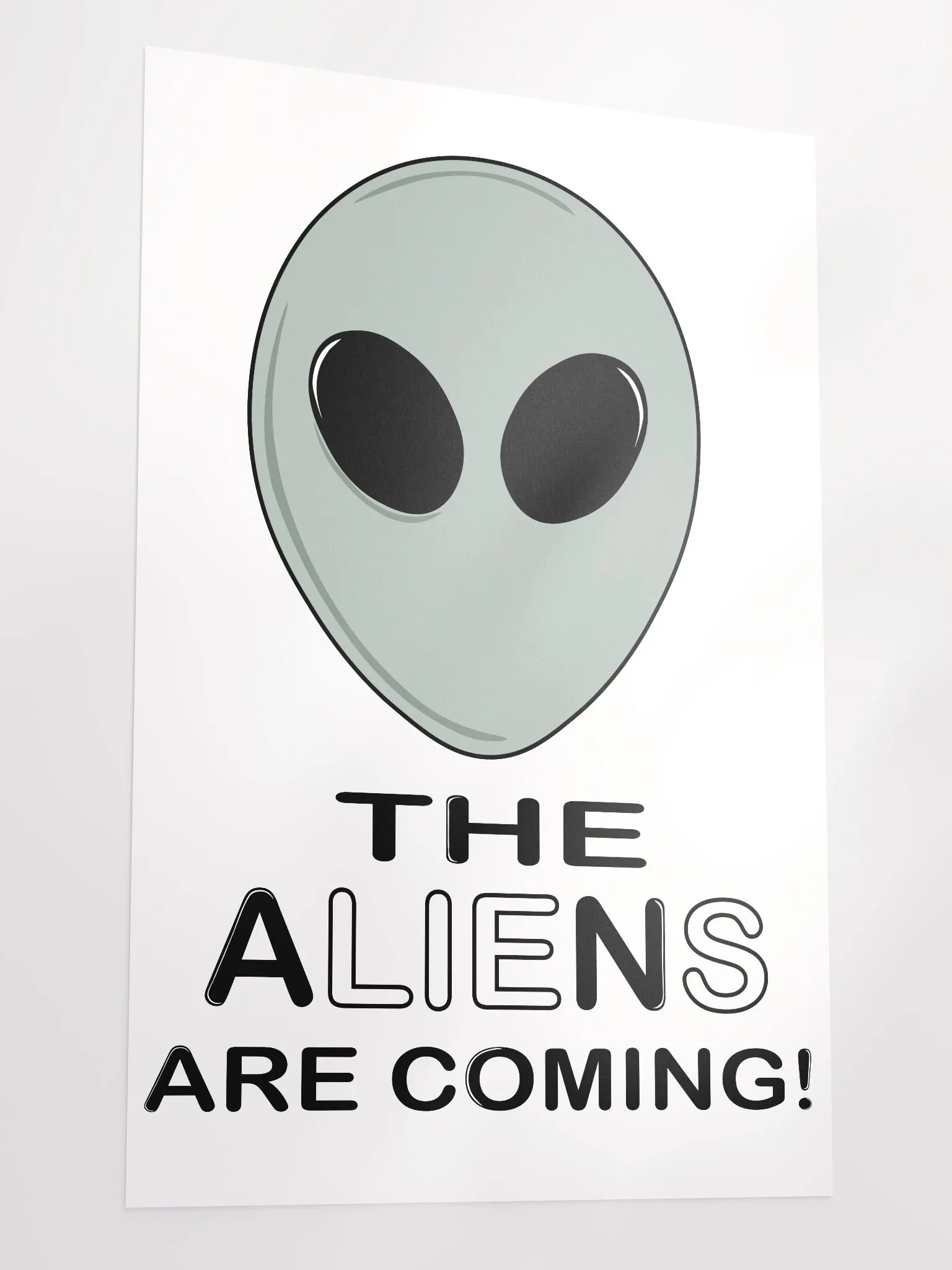 The Aliens Are Coming! - Enhanced Matte Paper Poster product image (3)