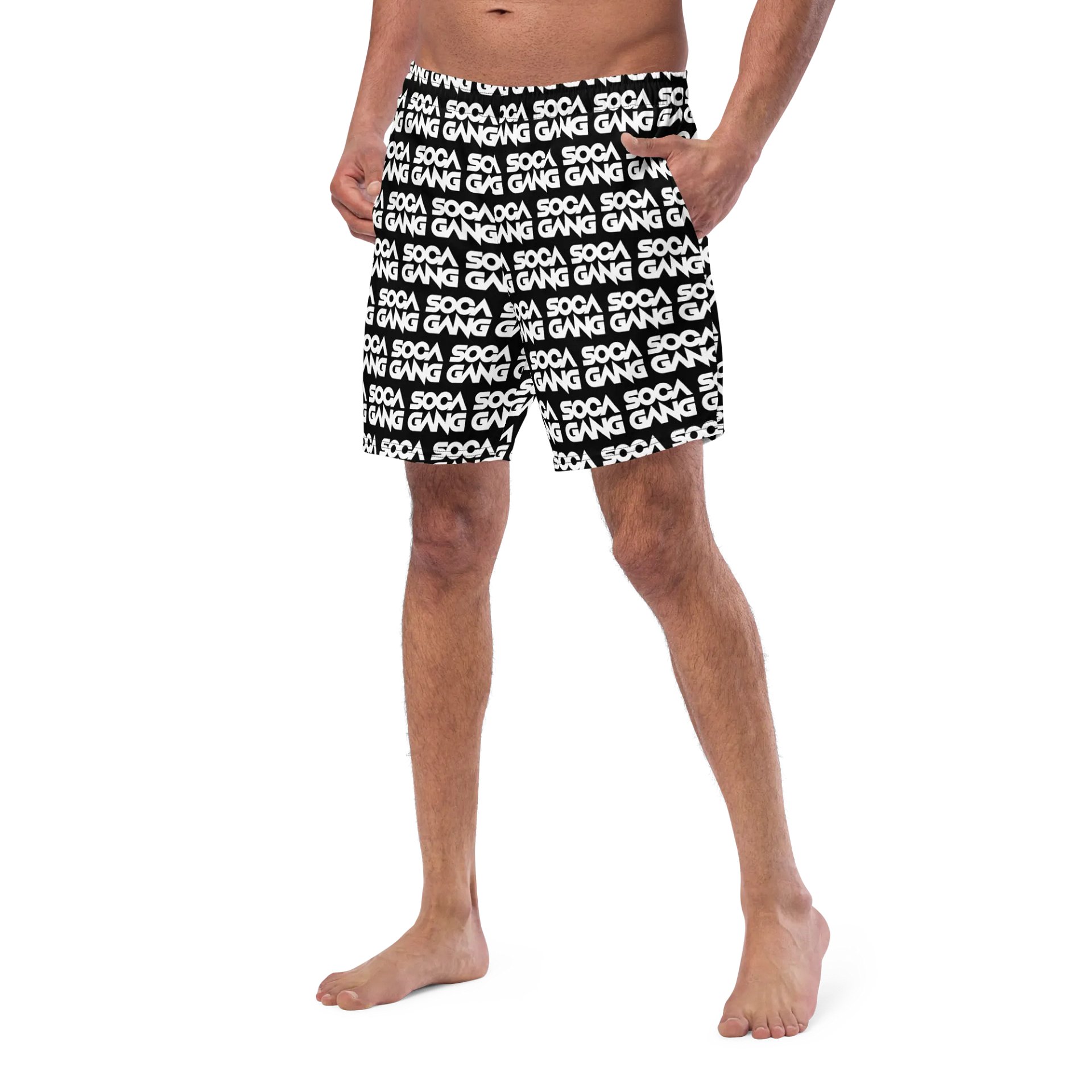 Jouvert Pattern Swim Trunks product image (3)