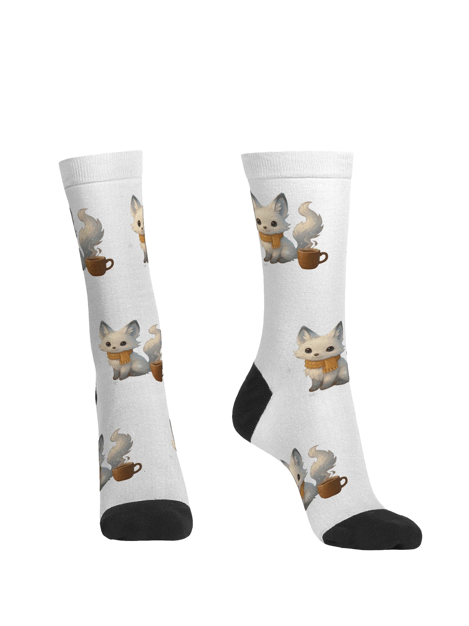 AFK Cafe | Cozy Chaos Companion Socks ☕🐾 (Winter 2025 Lore Drop) product image (2)