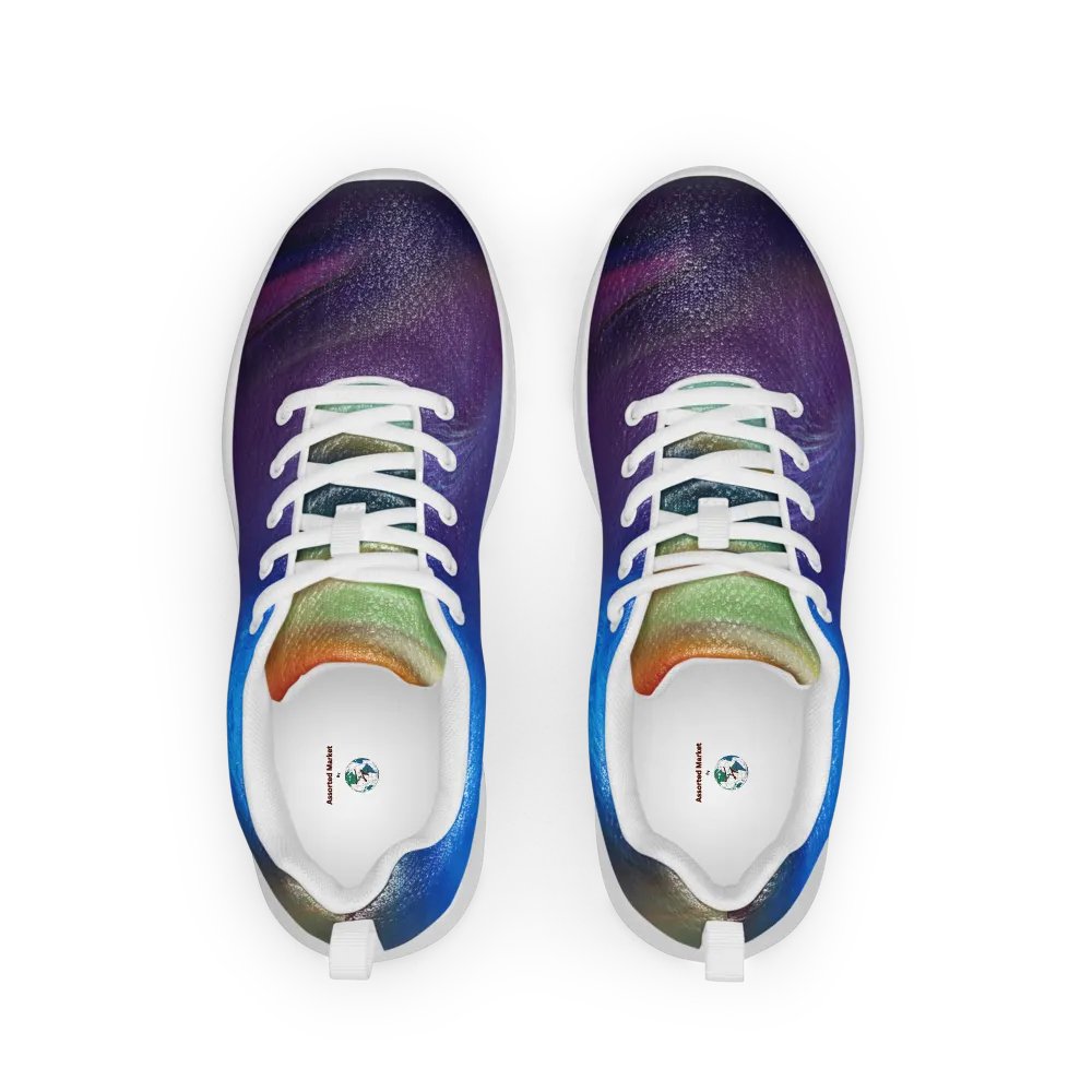 Chromatic Swirl Men's Athletic Shoes product image (1)