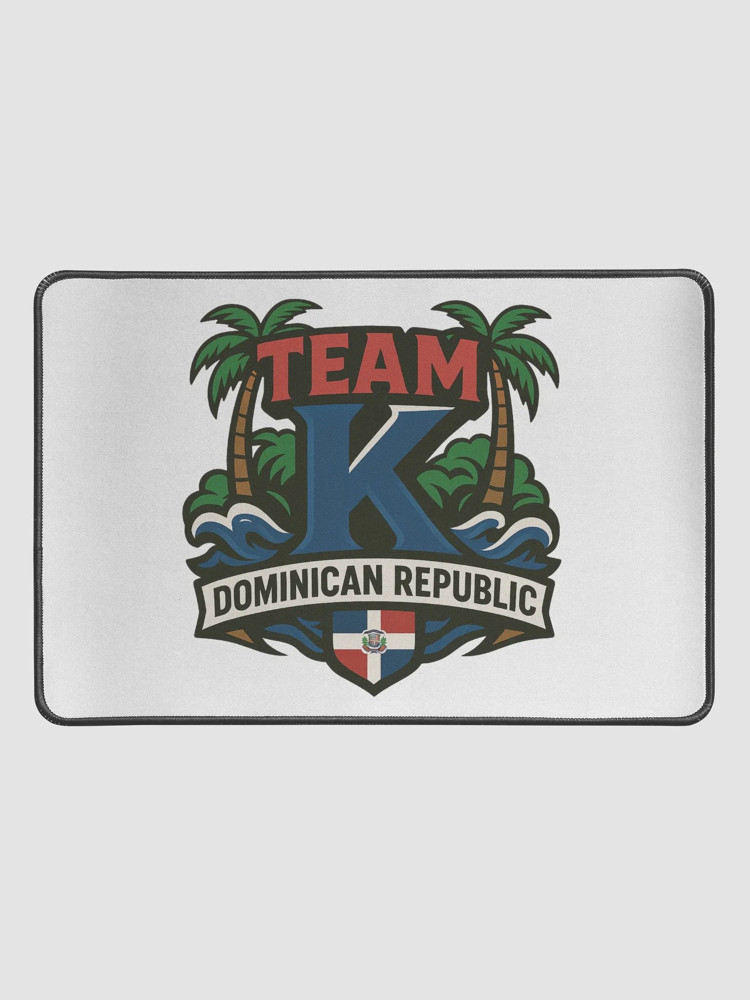 TEAM K Dominican Republic Desk Mat 12" x 18" product image (1)