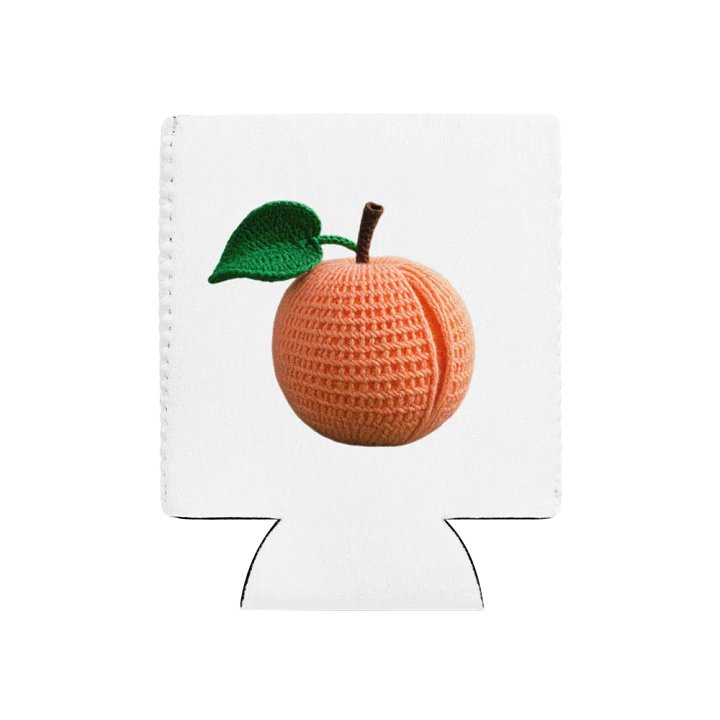 CozyAvocado Coozie Can Cooler Peach #1 product image (1)