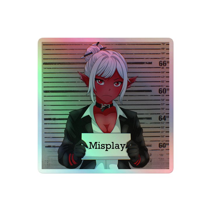 [Meme] Mugshot Holo Sticker product image (2)