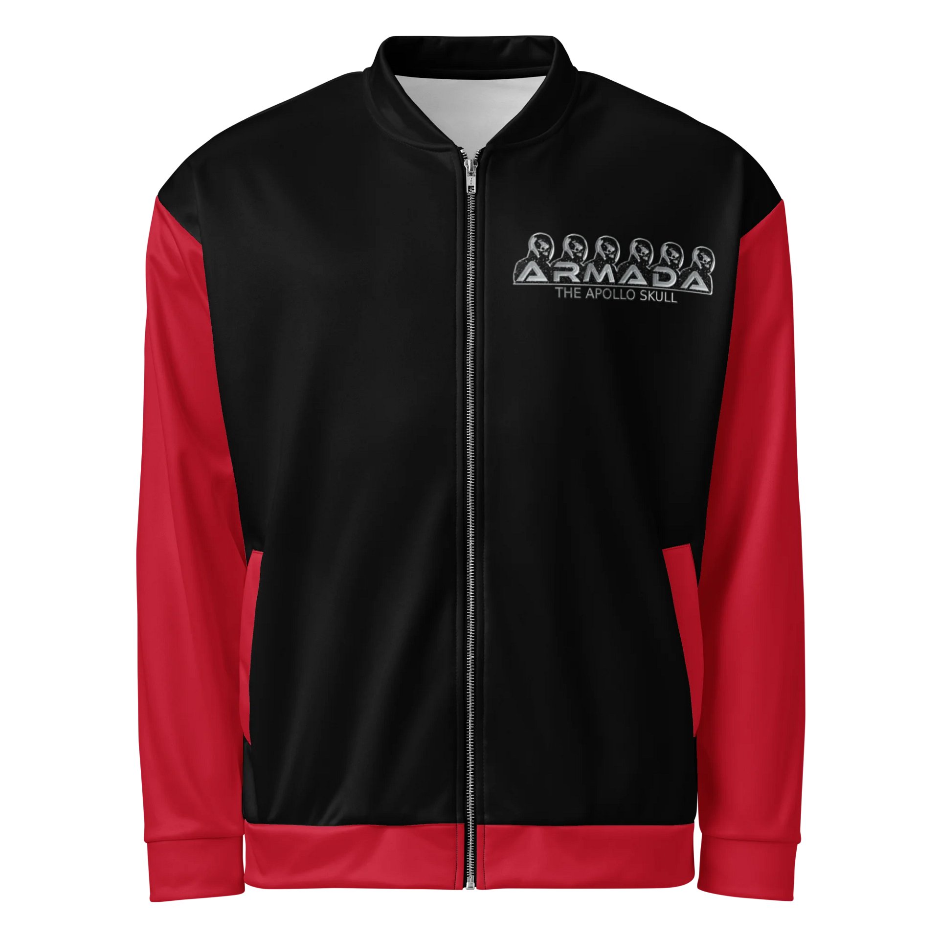 Spread Cheeks NOT Hate Red Sleeves Bomber Jacket product image (1)