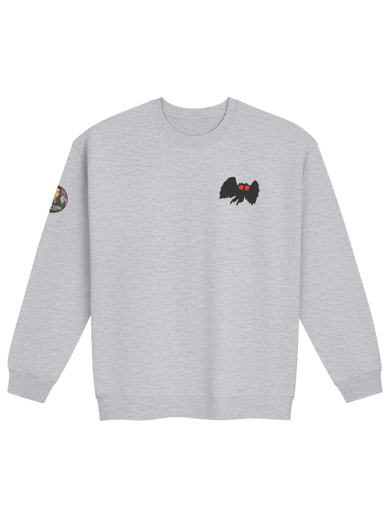 MOTHMAN POCKET CRYPTID CLASSIC CREW NECK SWEATSHIRT product image (9)