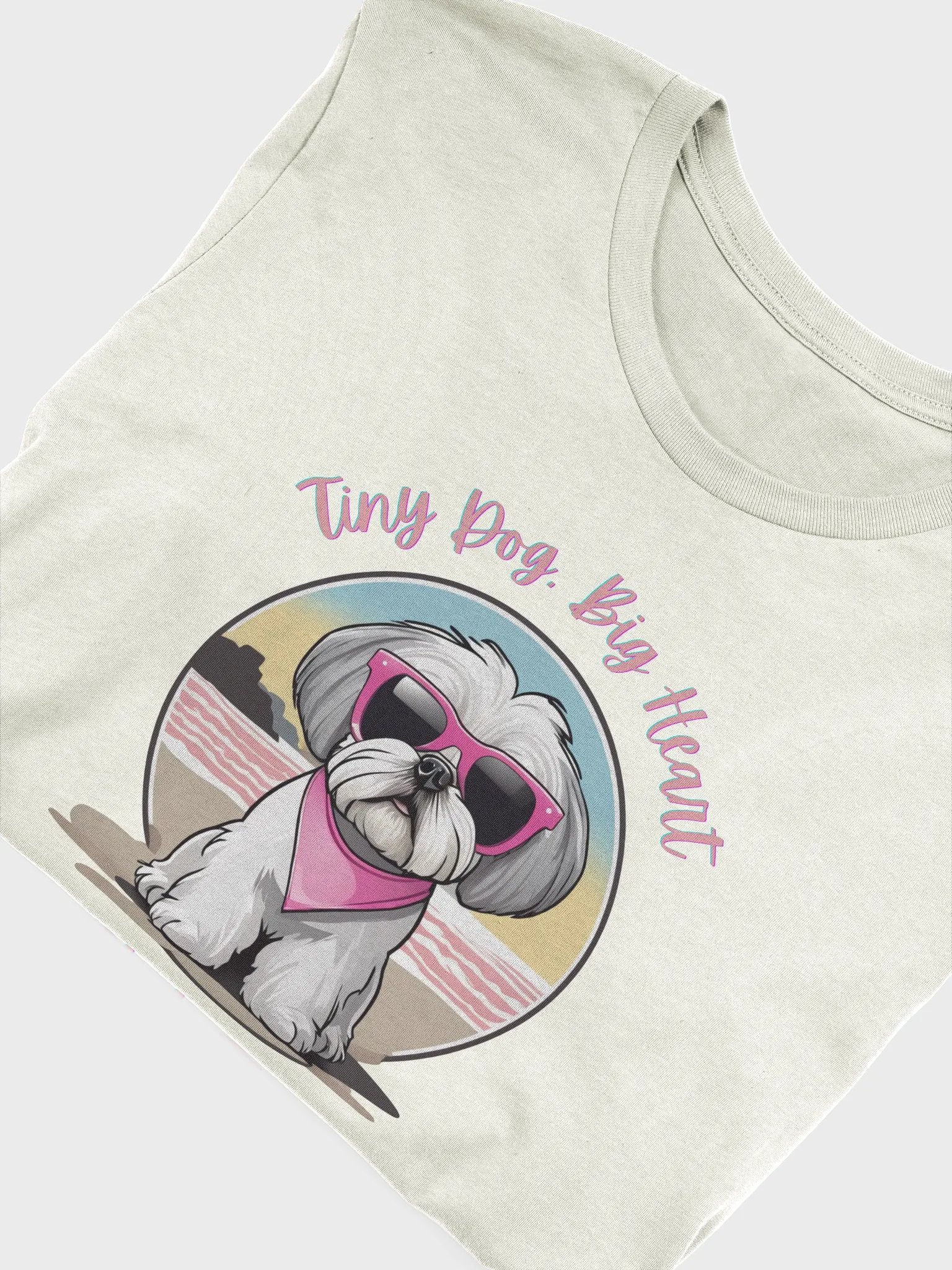 Cute Shih Tzu Shirt Tiny Dog Big Heart! product image (12)