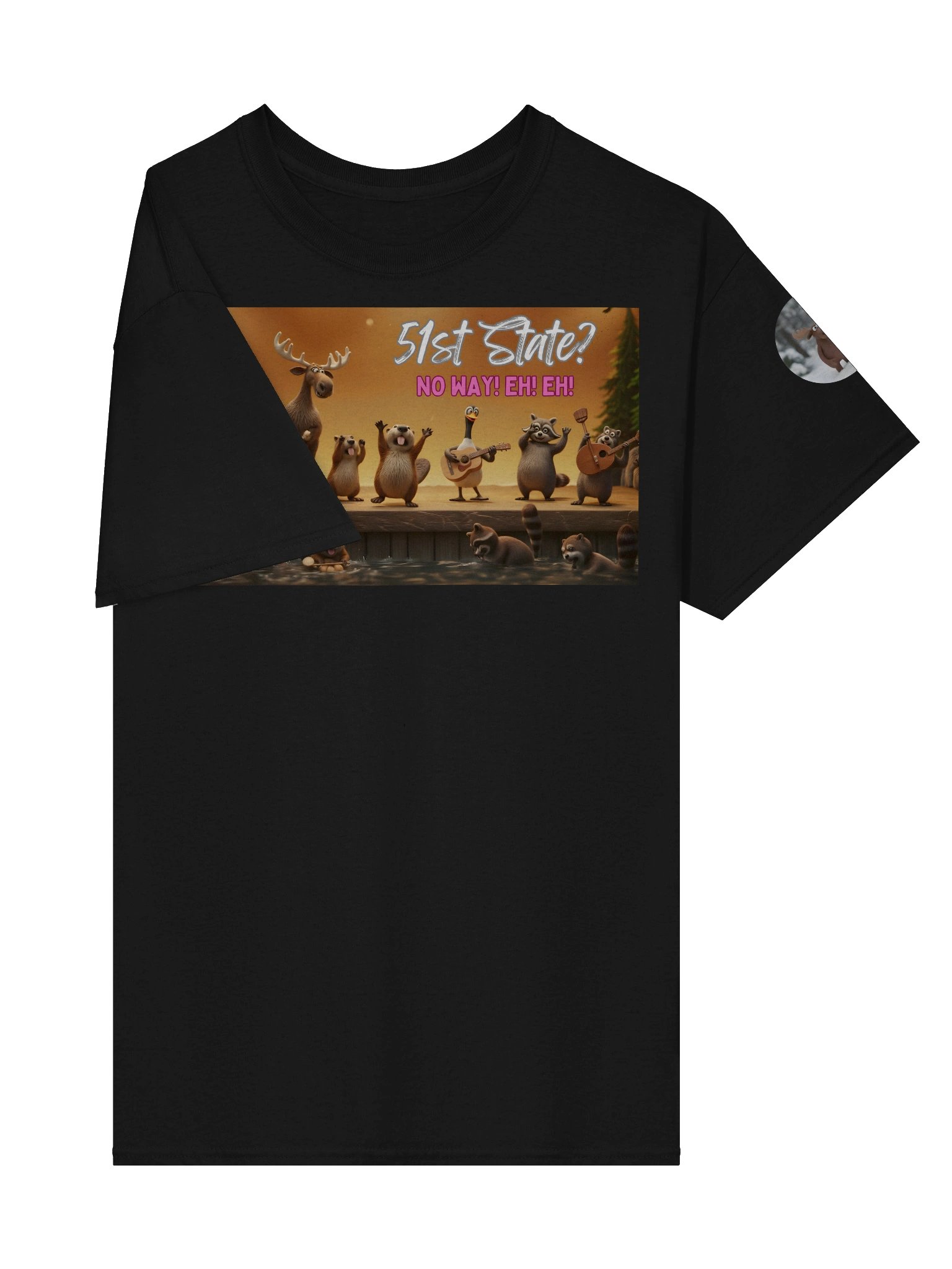 51st State? | Essential Character Ensemble Tee (Black) product image (4)