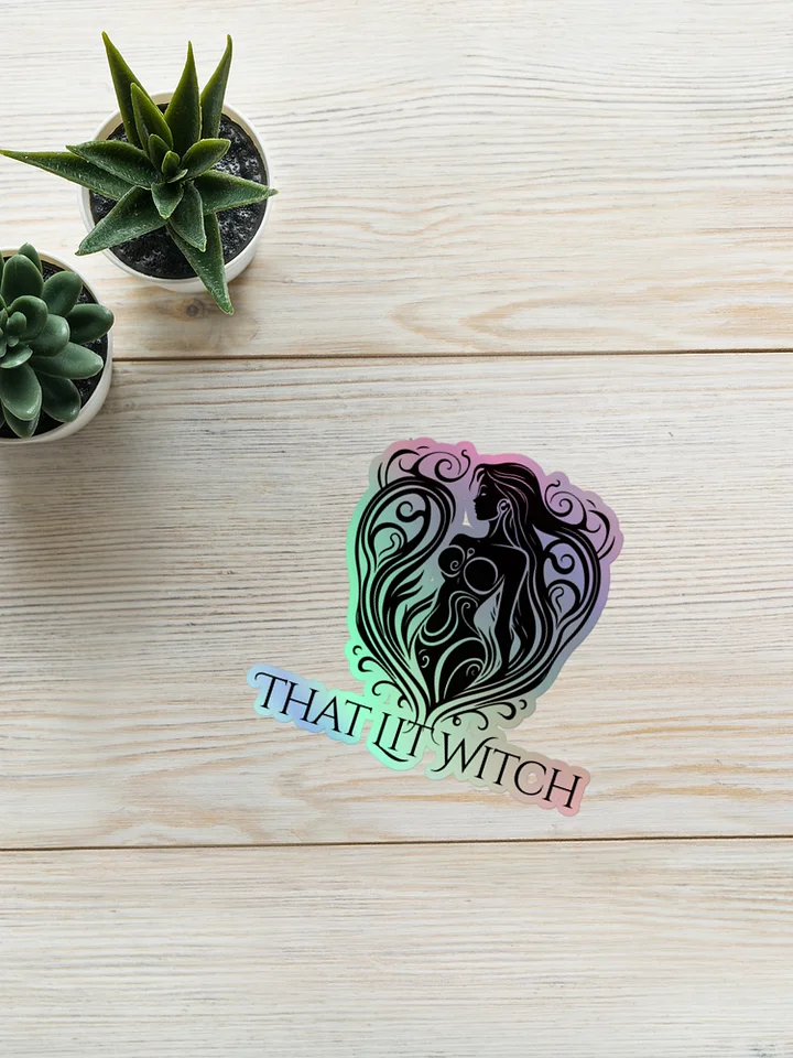 That Lit Witch Holographic Stickers product image (4)
