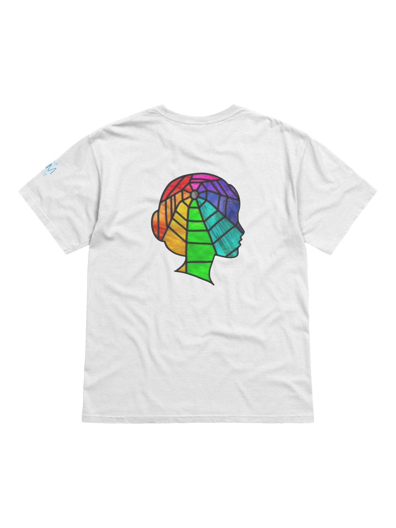 AM 1 - AM Stained Glass Logo "Lady Head" product image (2)