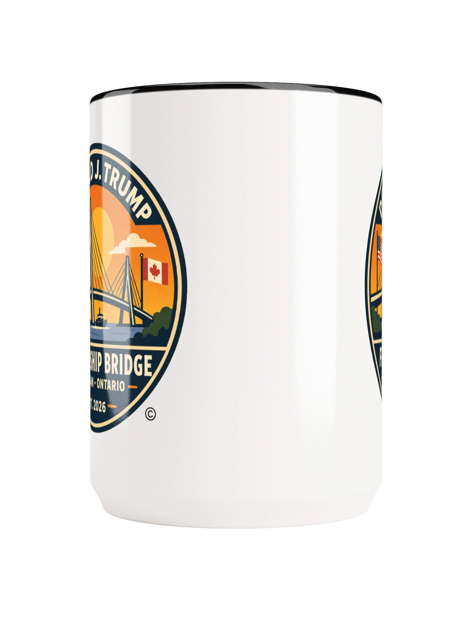 Official 15 oz Souvenir Mug - Donald J. Trump Friendship Bridge™ product image (10)