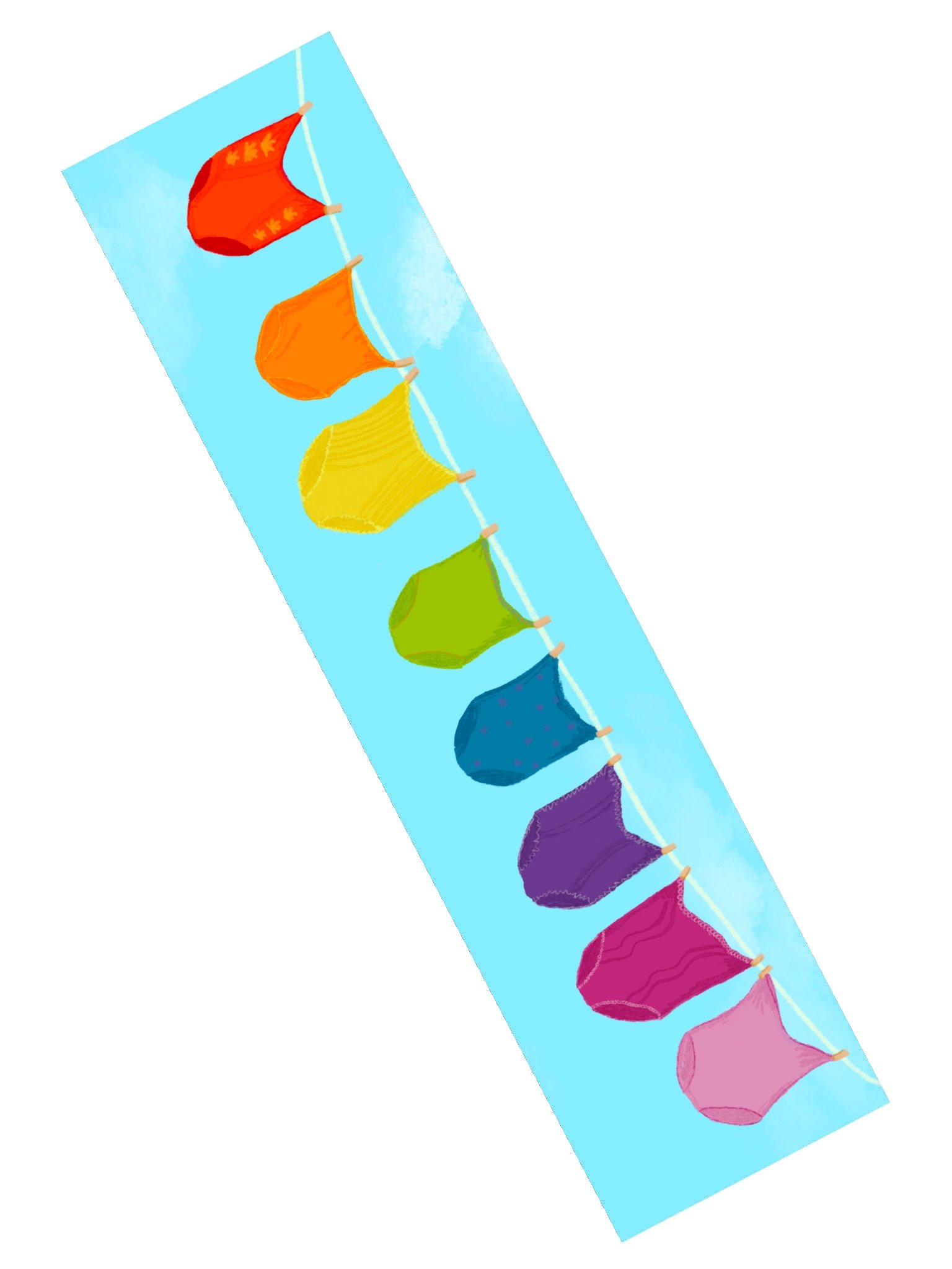 Granny Panty Bumper Sticker product image (2)