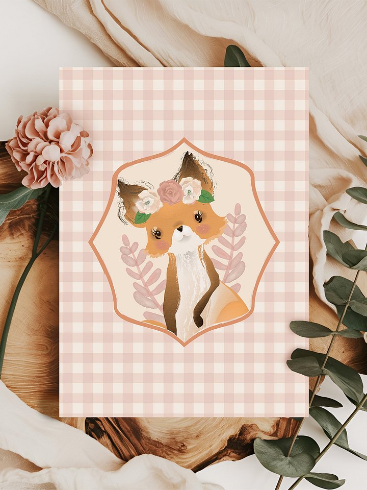 Sweet Vixen Cute Gingham Print product image (1)