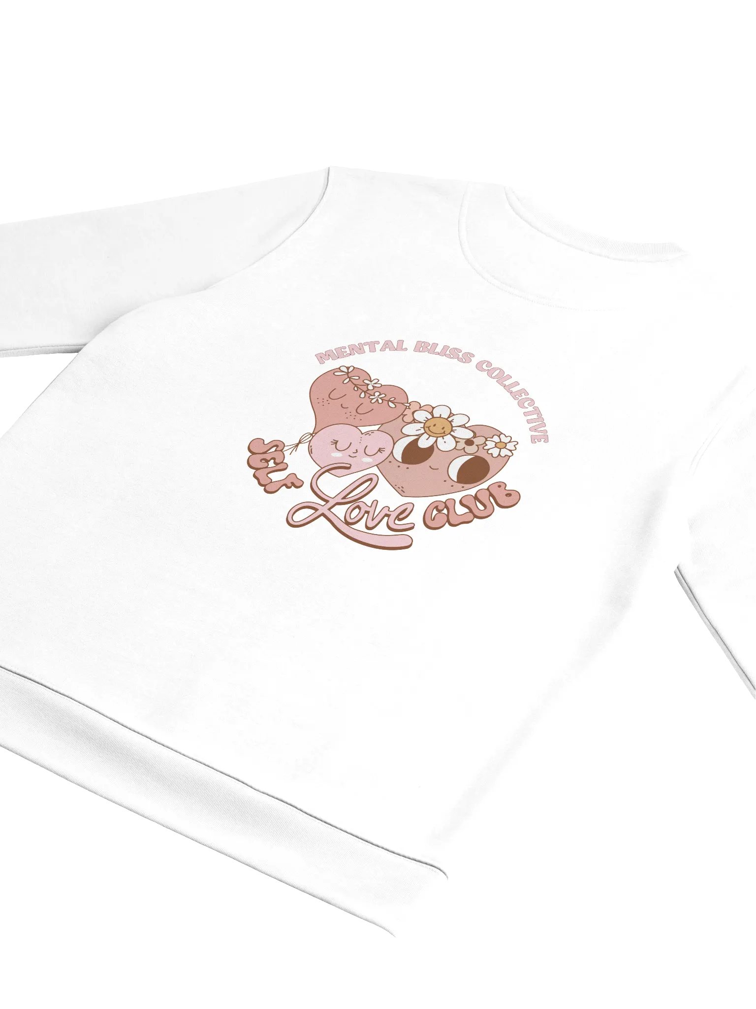 "Self Love Club" Unisex Eco Sweatshirt – Join the Movement of Self-Care product image (4)