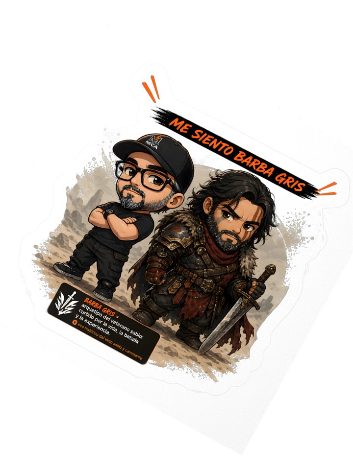 HECA Viking Sticker XL — Barba Gris product image (6)