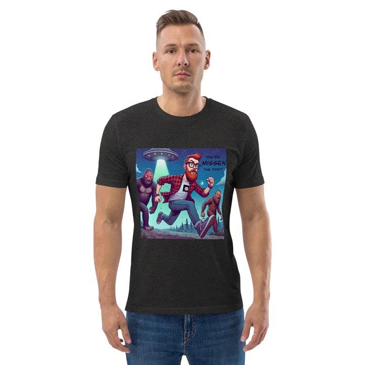 You're Missen the Point (New Logo) - Organic Cotton Short Sleeve T-Shirt product image (2)