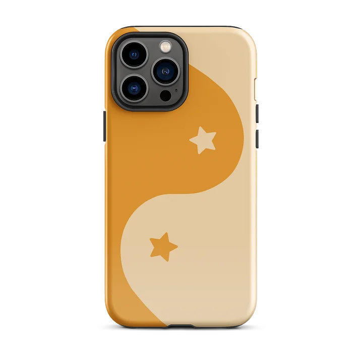 Honey Yin Yang Stars iPhone Tough Case product image (2)