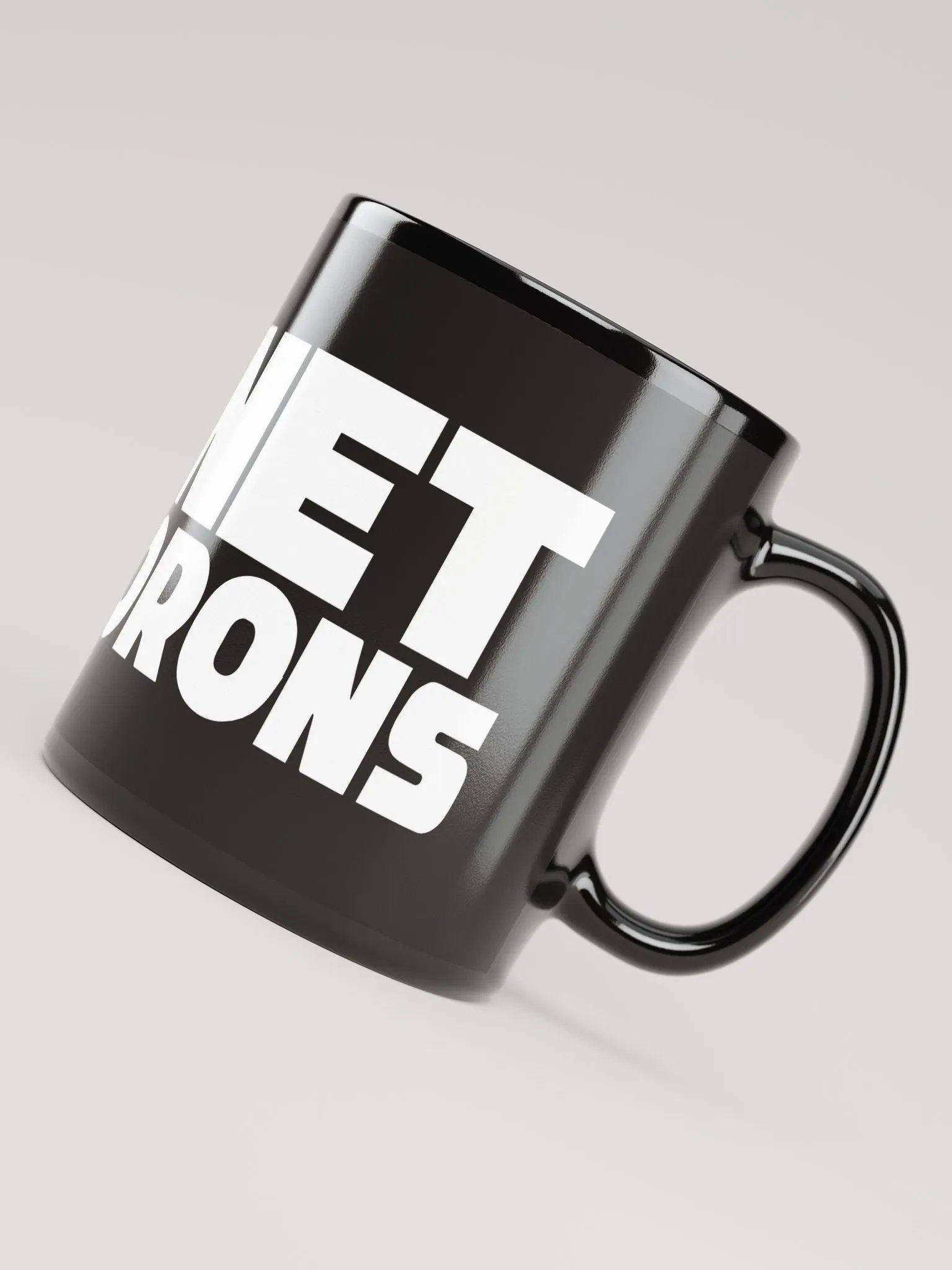 Planet of the Morons - Black Glossy Mug product image (4)