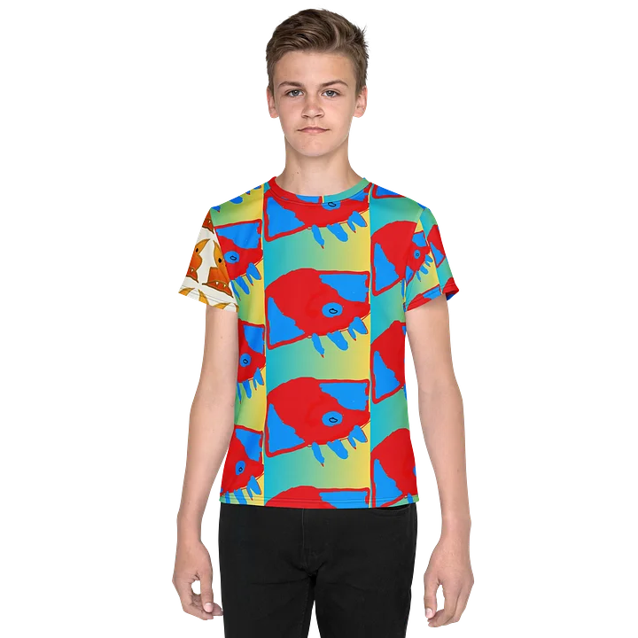 Vibrant Fish Frenzy Youth T-Shirt product image (1)
