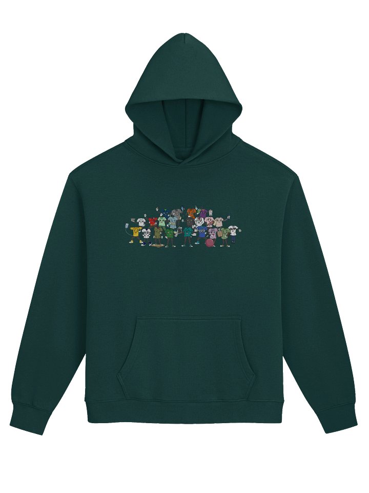 Oversized Hoodie with embroidered SCRUBfits™ logo product image (8)