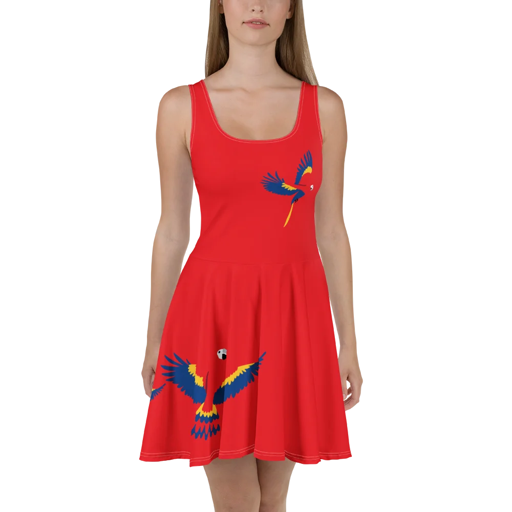 Flying Parrot Skater Dress product image (2)