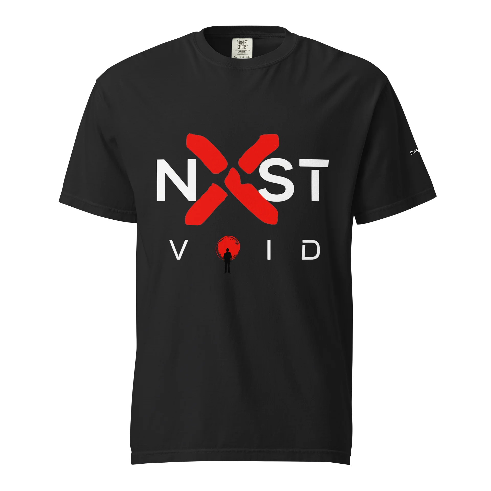 Bold Red X Graphic Tee by NXST Void product image (1)