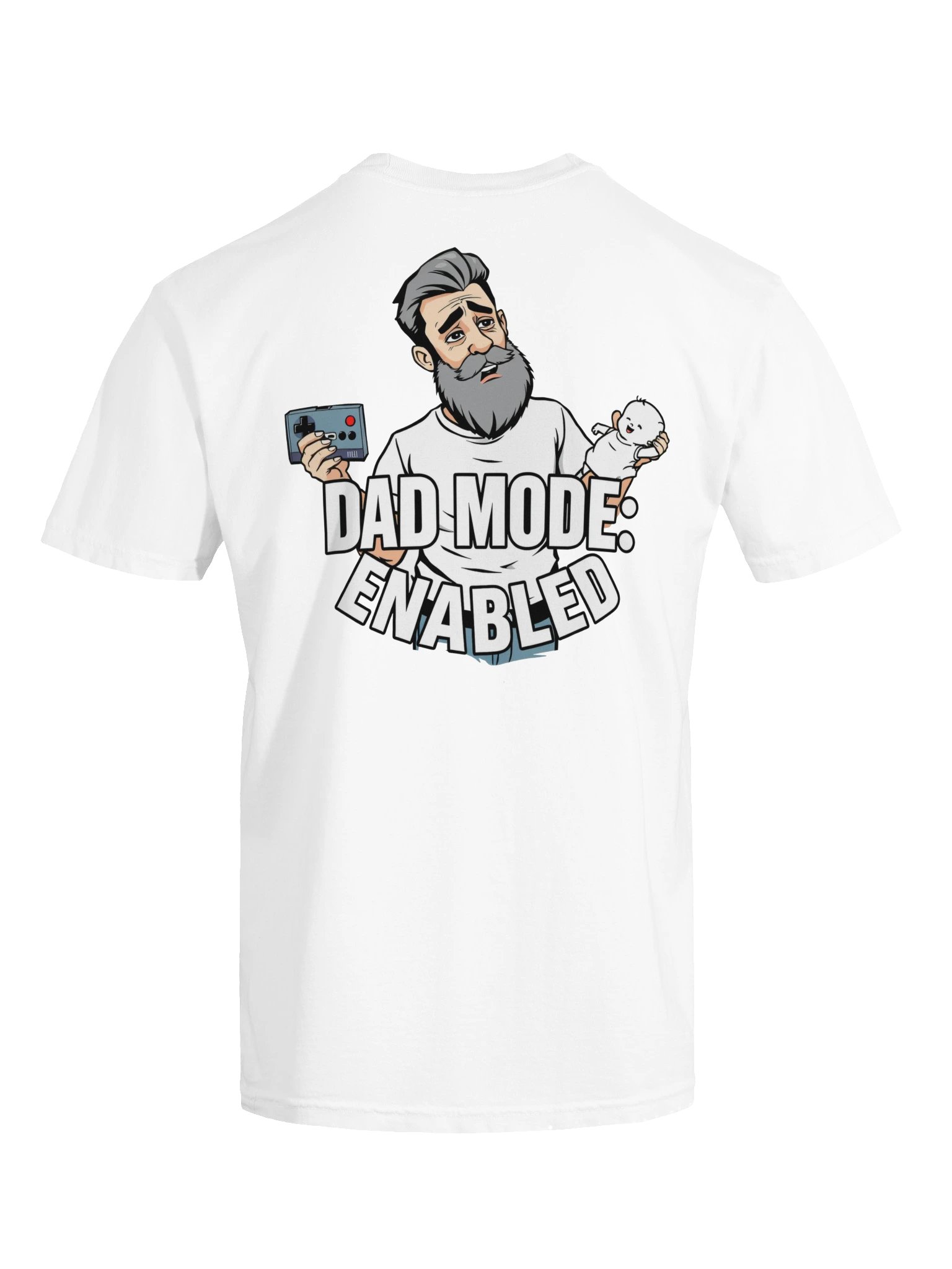 Dad Mode Enabled - Tee (Light) product image (41)