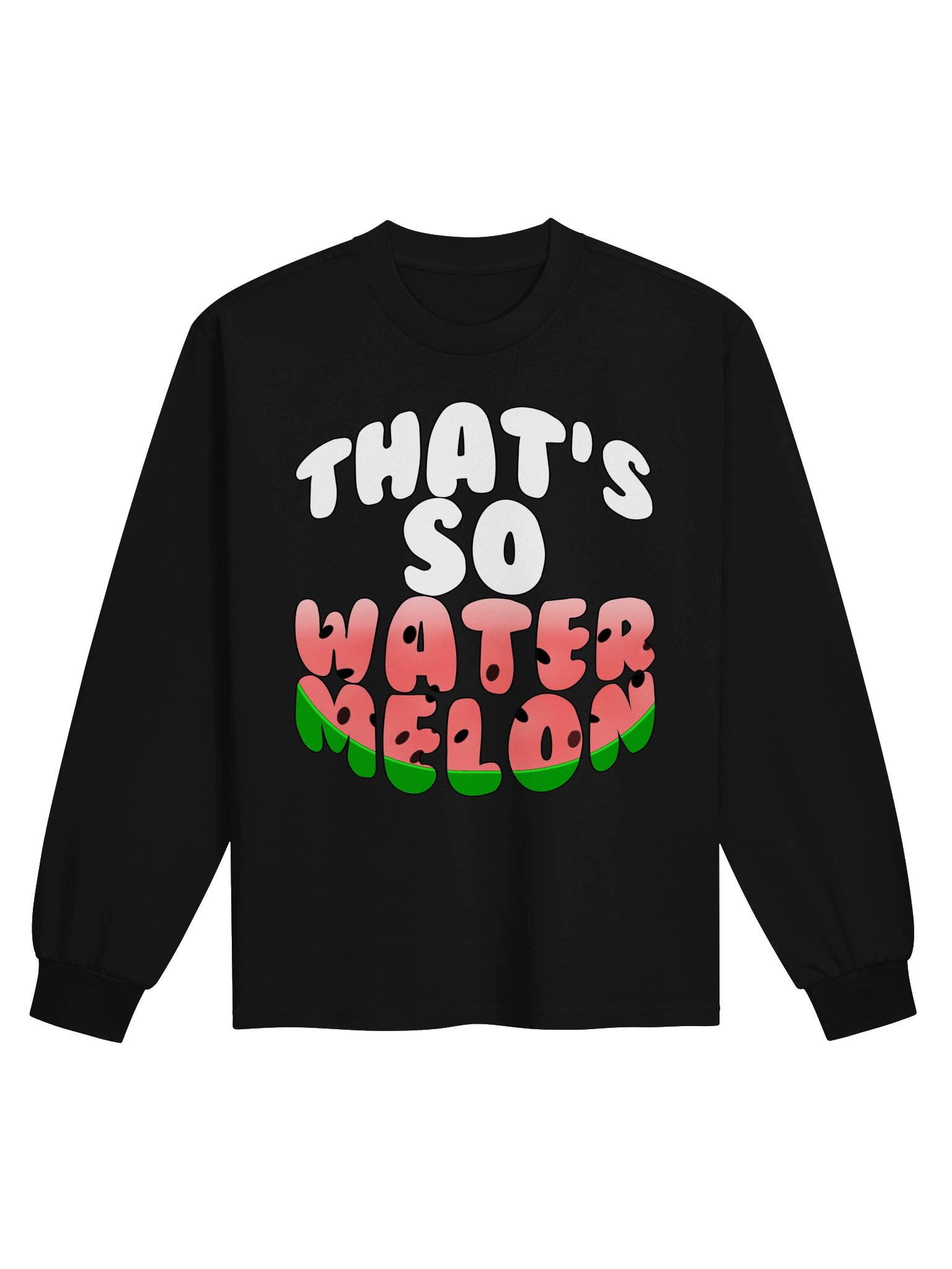 Bubble That's So Watermelon Long Sleeve Tee product image (2)