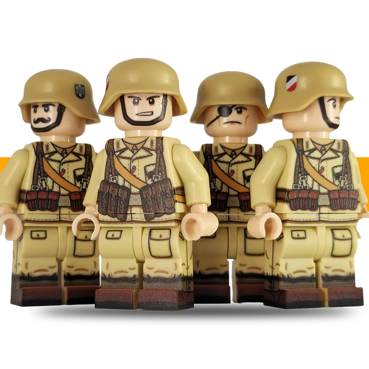 Afrika Korps (DAK) German Squad - WW2 (Compatible) product image (1)