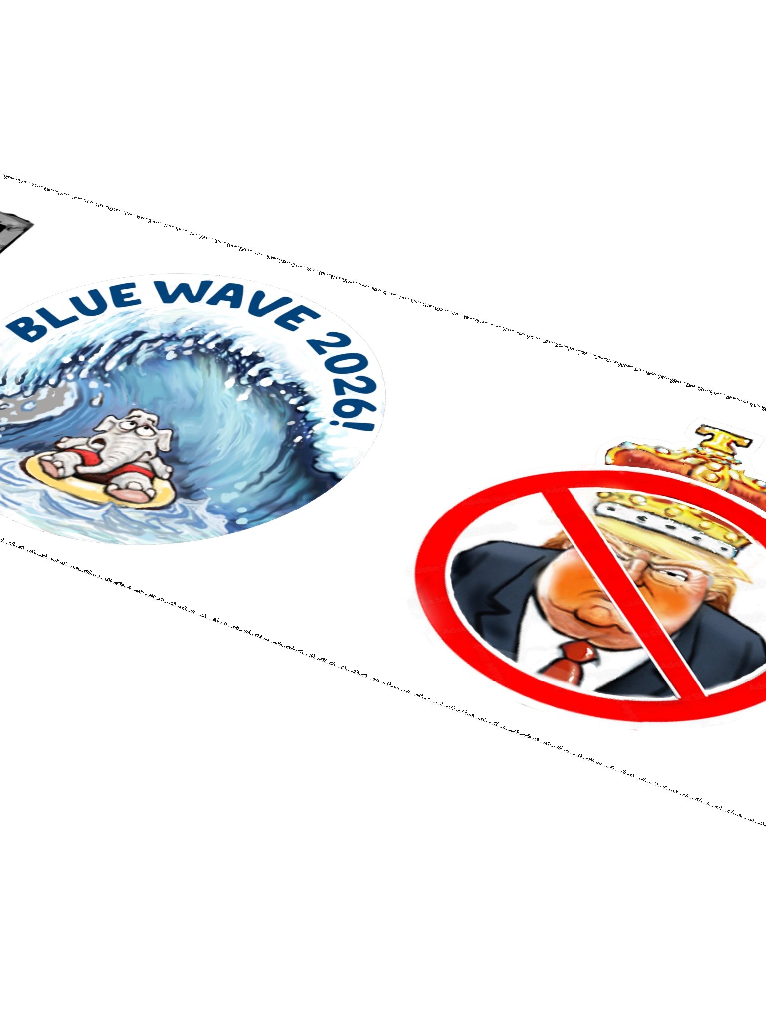 Blue Wave 2026 Sticker Collection product image (4)