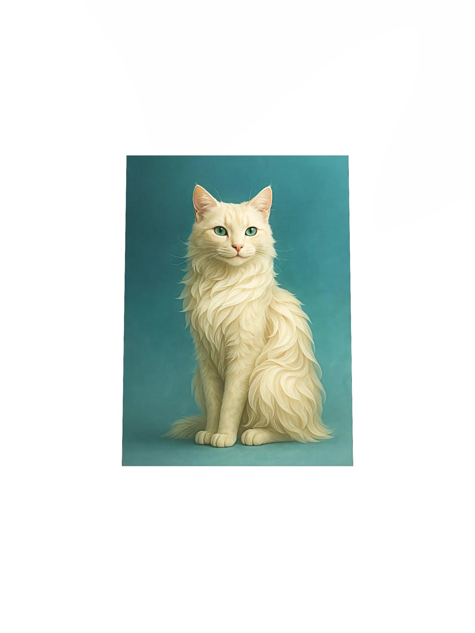 Creme Cat Azure, Poster product image (4)