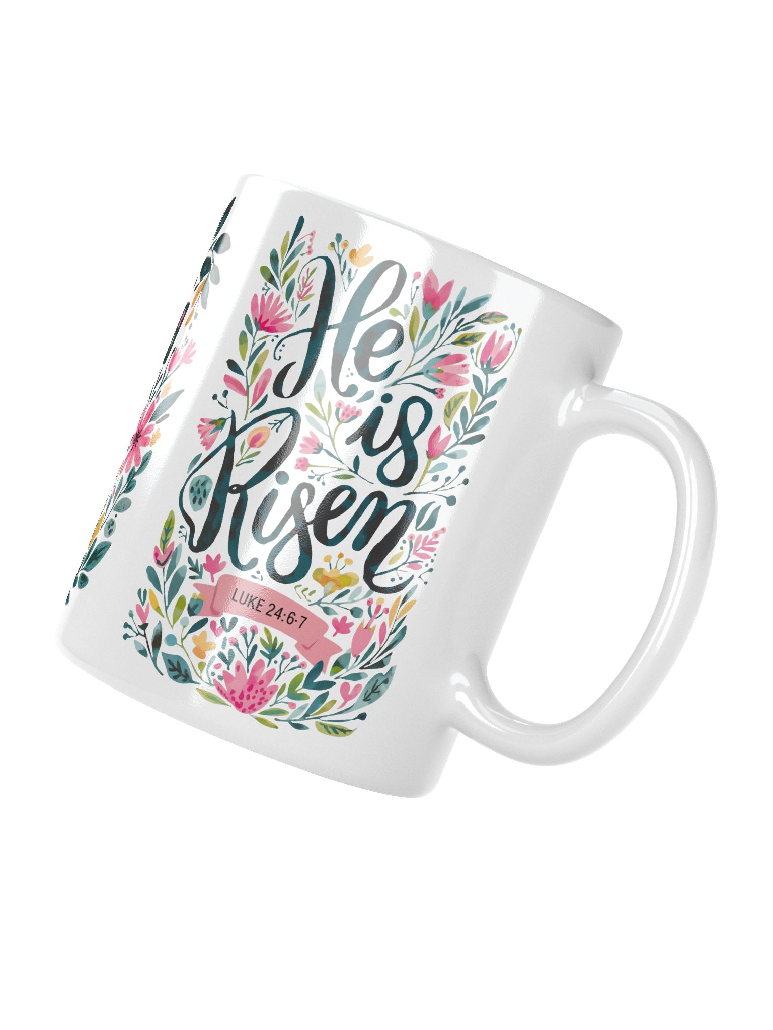 He Is Risen Floral Mug product image (7)