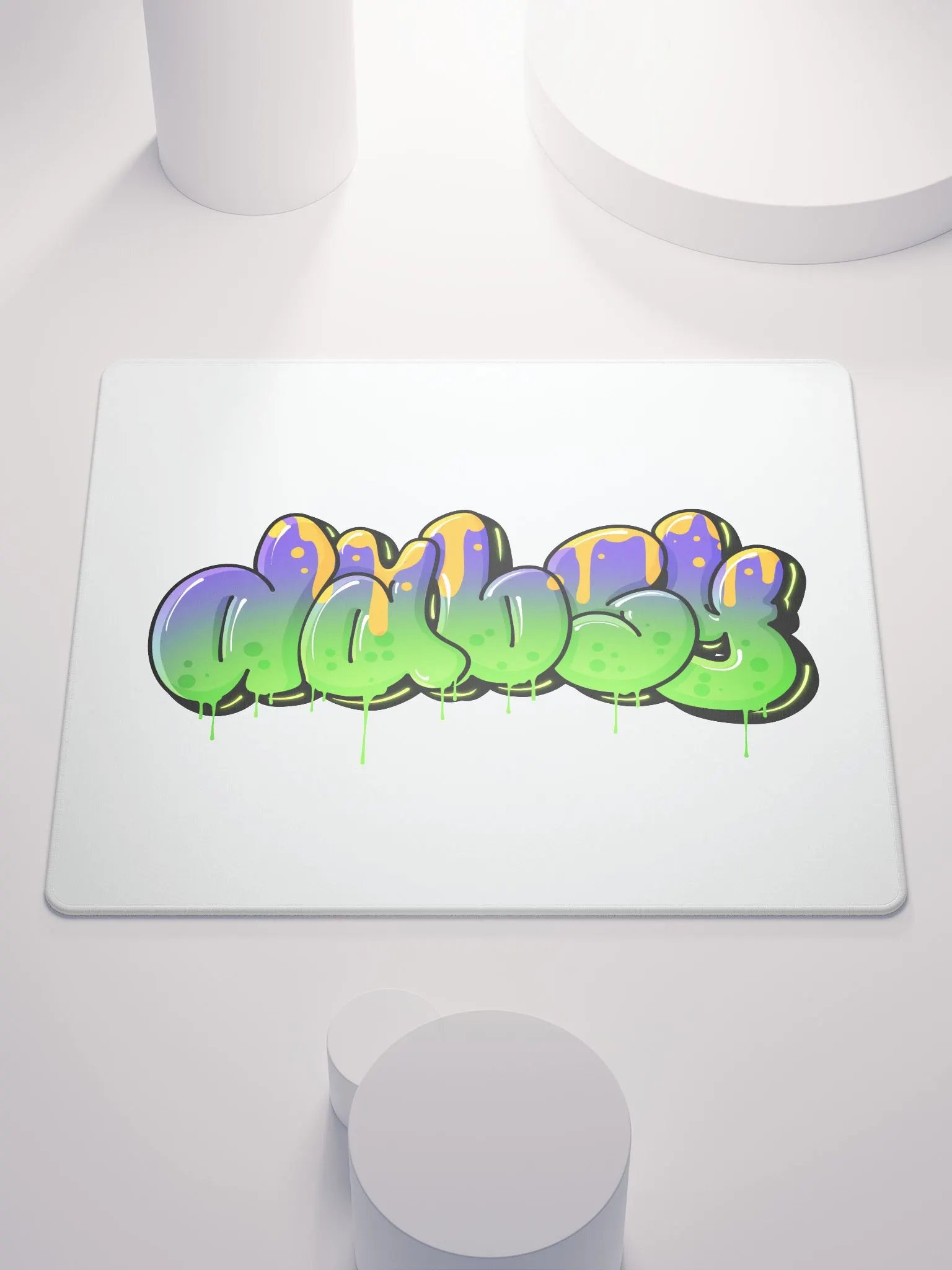 large dabsy dab/desk Mat, white product image (1)