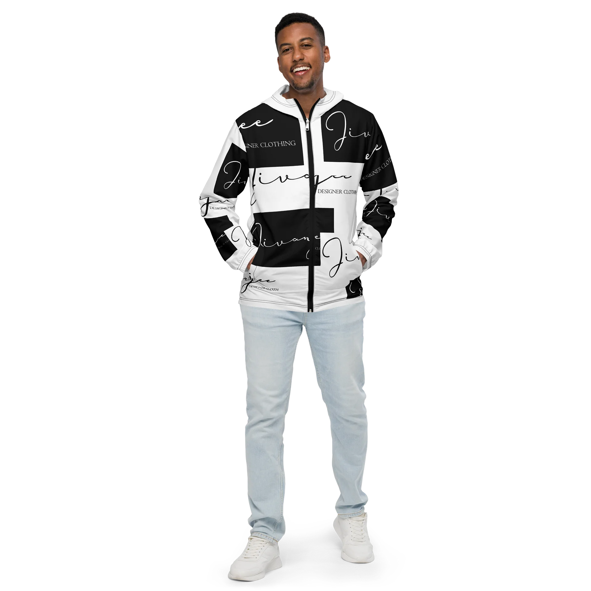Jivanjee Designer All-Over Print Windbreaker product image (1)